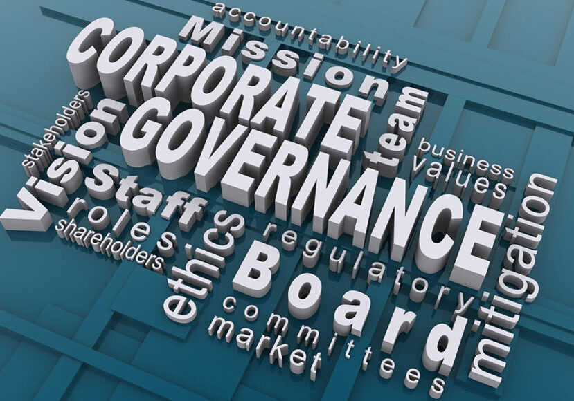 corporate governance and related words